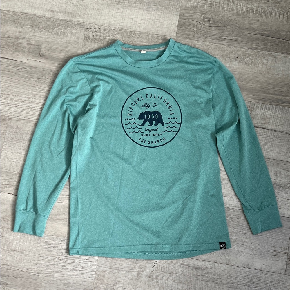 Rip Curl Men's Aqua Long Sleeve SPF Tee